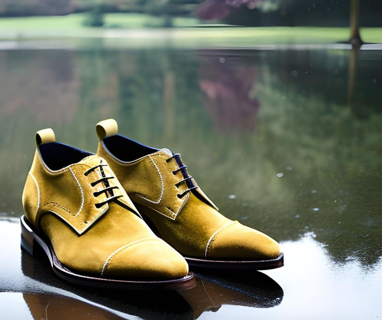 Suede shoes in rain online